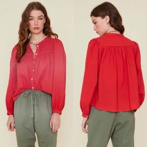 Xirena Trace Shirt in Redstone M